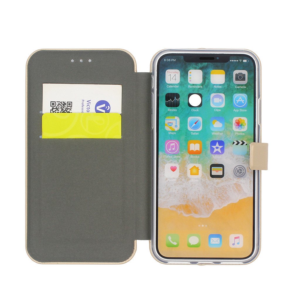 Foldable Luxury iPhone X Wallet Case with Card Slots