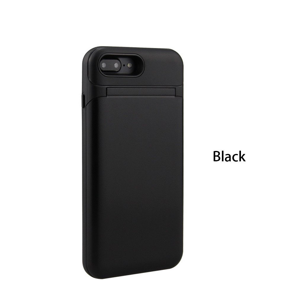 Strong iPhone 8 Plus Case with Card Slot and Mirror